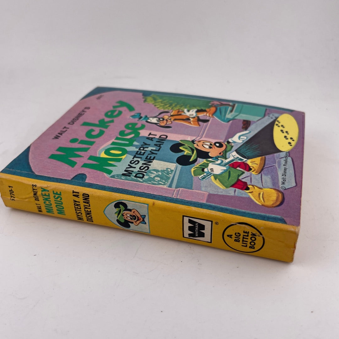 Comic Book - Mickey Mouse: Mystery at Disneyland – Big Little Book (1975) attic no returns - Museumize.com