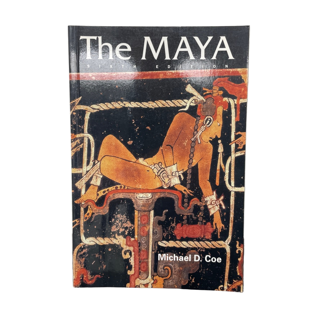 Book - The Maya by Michael Coe 6th Edition 1999 attic no returns - Museumize.com