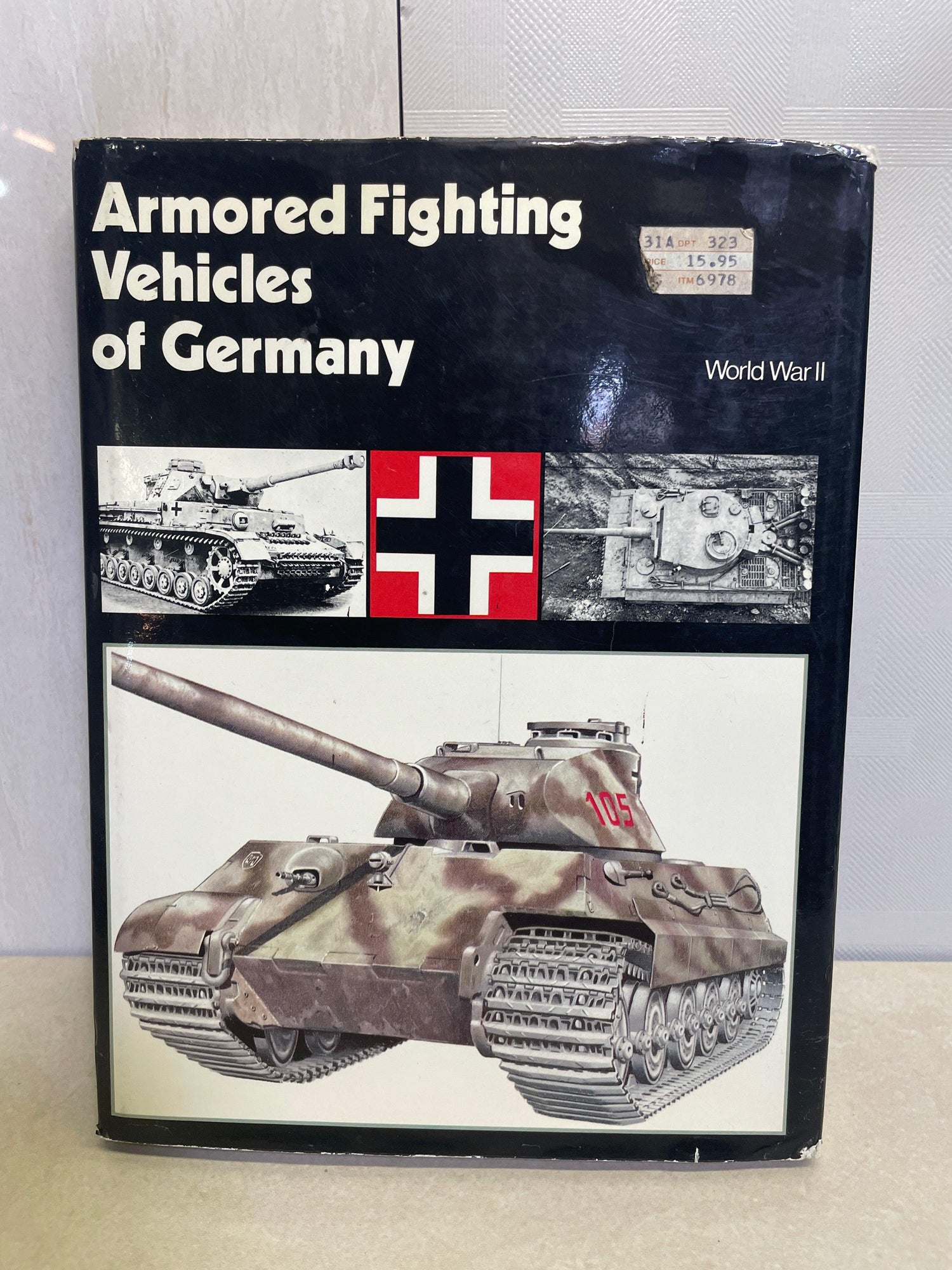 Book - Armored Fighting Vehicles of Germany: World War II by Duncan Crow ATTIC no returns - Museumize.com