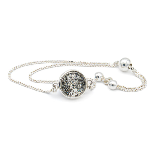 Nebula Fire Bracelet - Birth of the Solar System Bracelet - Allende Meteorite