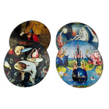 Hieronymus Bosch Paintings Bar Drink Glass Coasters Set of 4