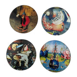 Hieronymus Bosch Paintings Bar Drink Glass Coasters Set of 4