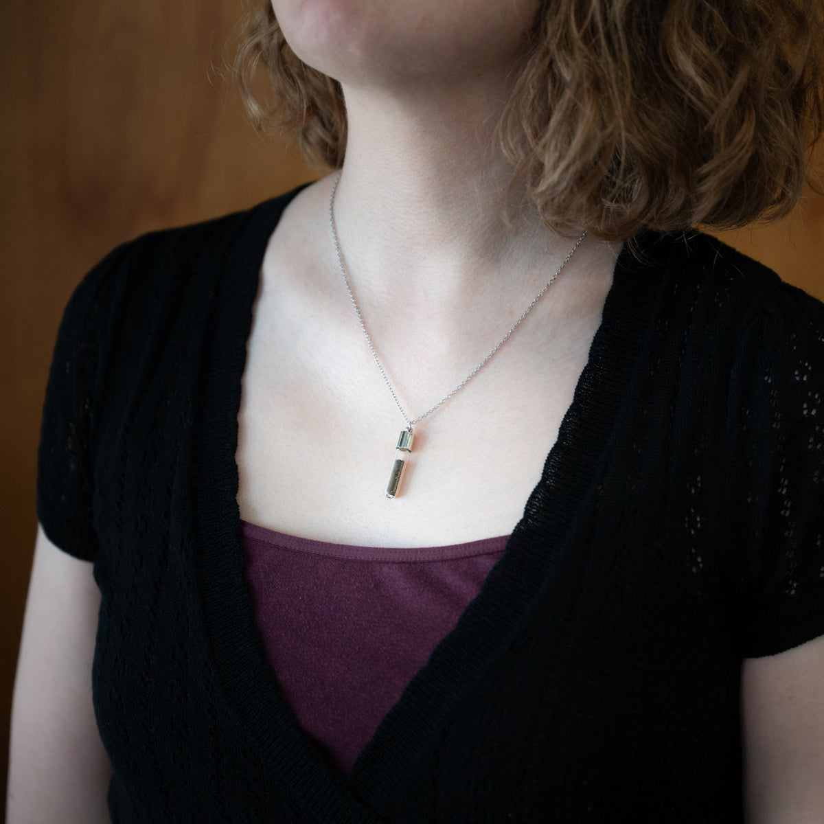 Dracula Soil Vial Necklace