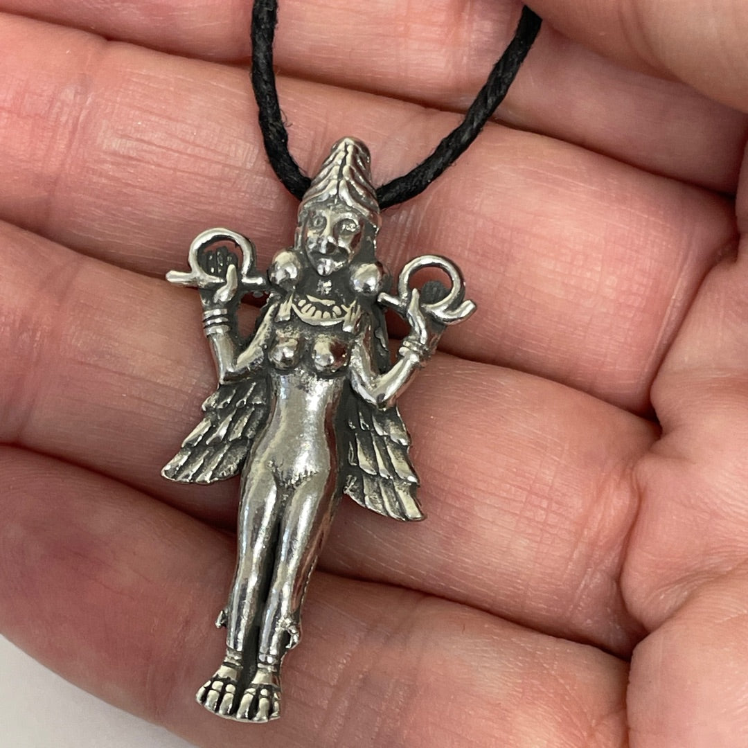 Lilith Mystic Vision Ancient Goddess Mesopotamian Babylonian Unisex Pendant Charm Necklace