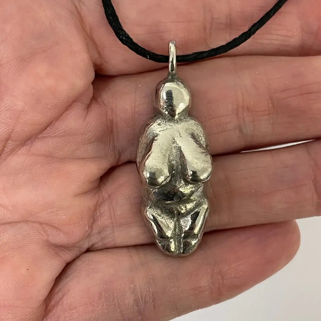 Venus of Willendorf Necklace – Fertility Goddess Pendant