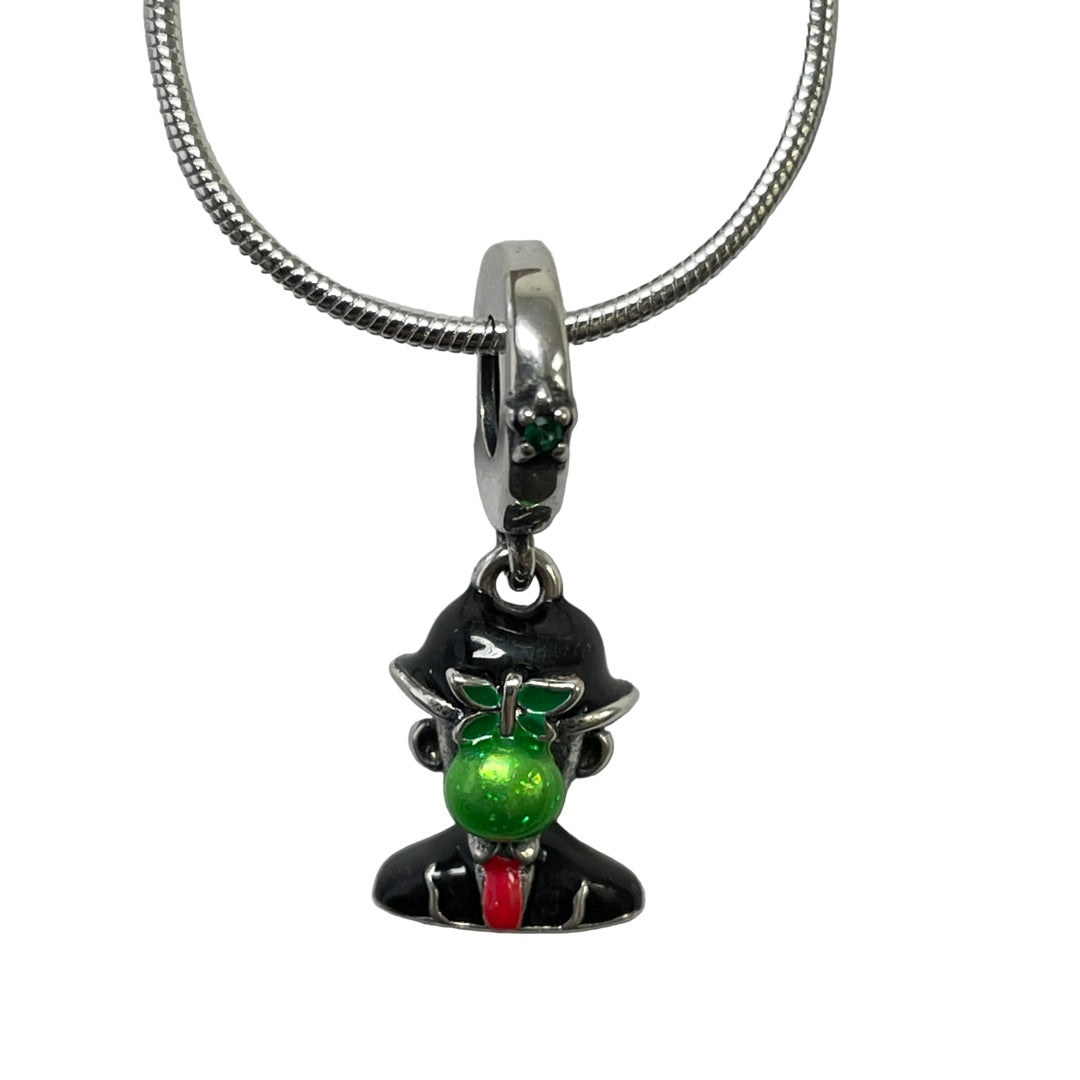 Artistic René Magritte charm bead for bracelet or necklace wear