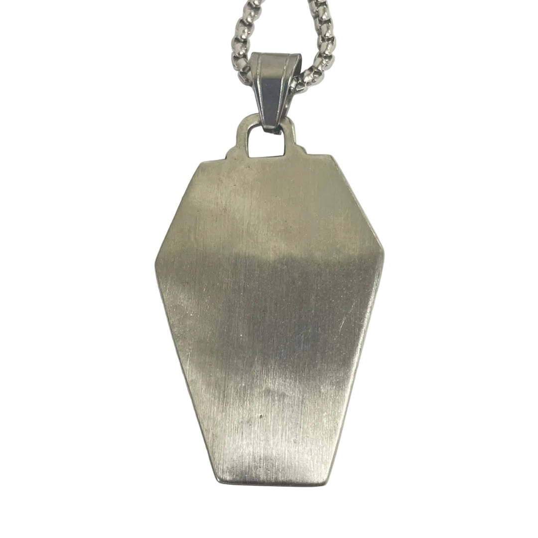 Anubis Ankh Coffin Shape Pendant Necklace