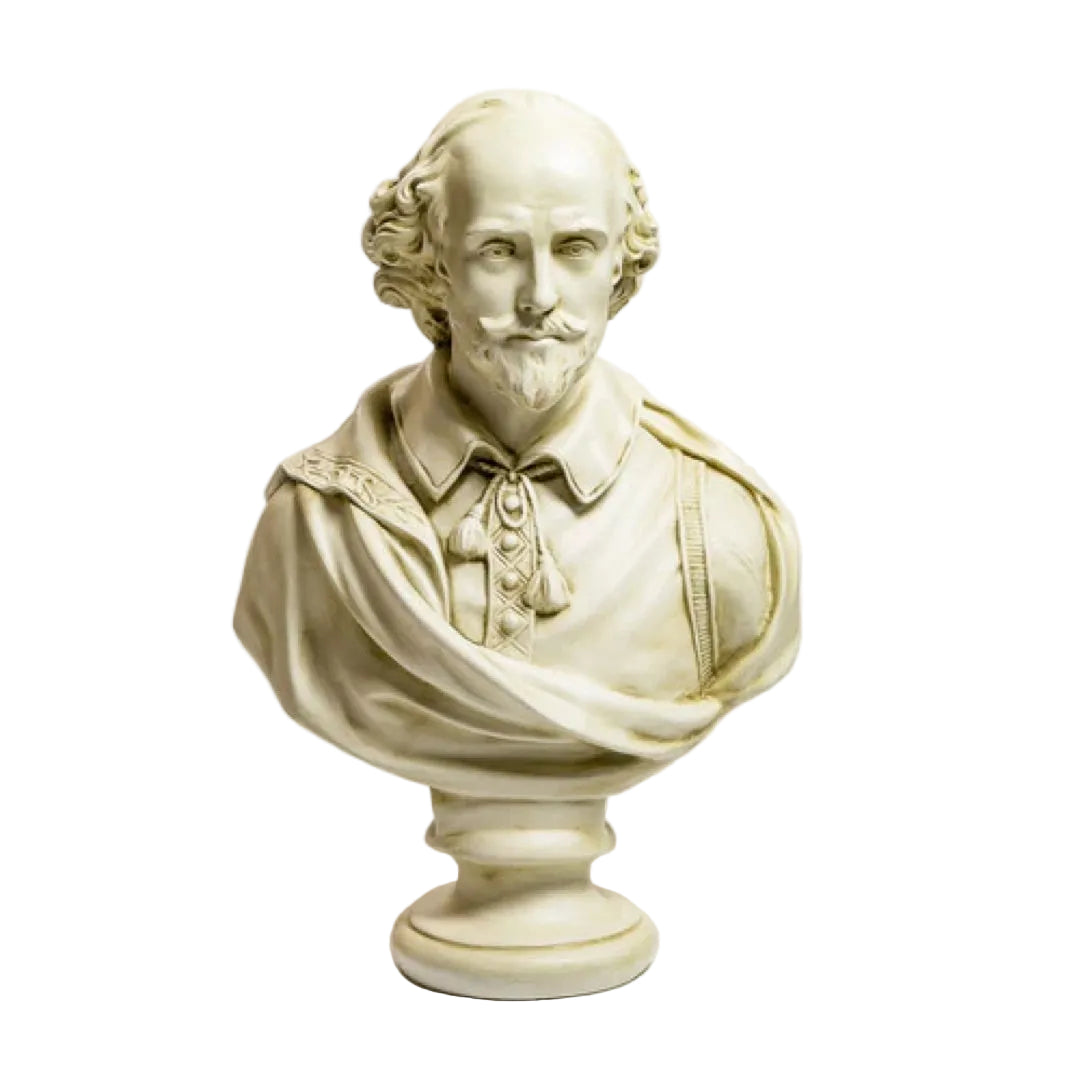 William Shakespeare the Bard historic bust 30 inches tall, made in USA