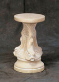Small Dolphin Pedestal or Cocktail Table Base 17.75H Home Decor