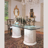 French Column Grand Dining Table Base 29H Classical Home Decor