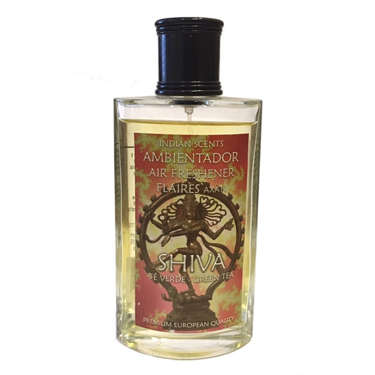 Shiva Green Tea Room Spray - Indian Scents Air Freshener by Flaires
