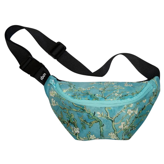 Bum bag wtih Van Gogh's Almond Flowers painting, Loki