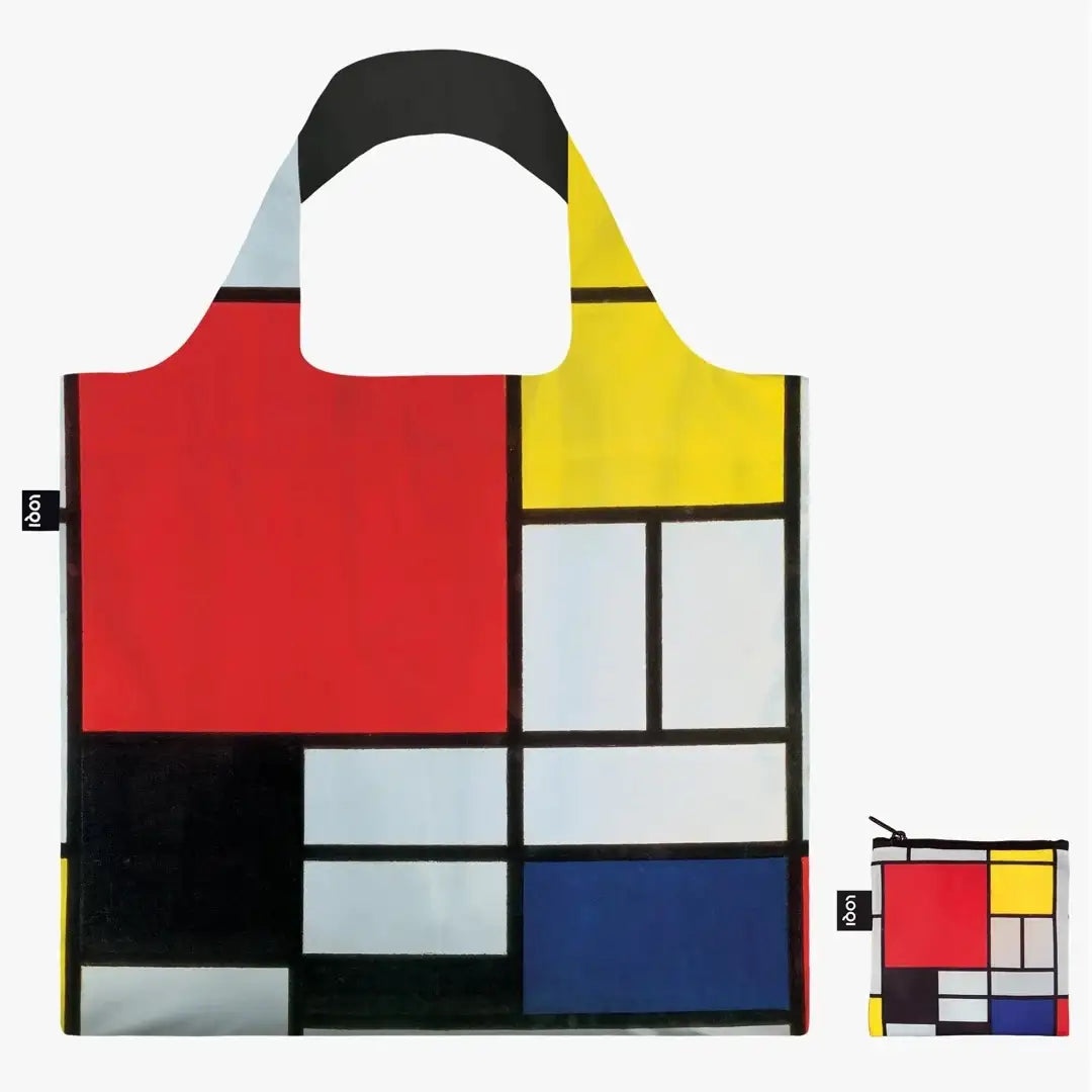 Kandinsky Several Circles tote bag with colorful abstract circle design