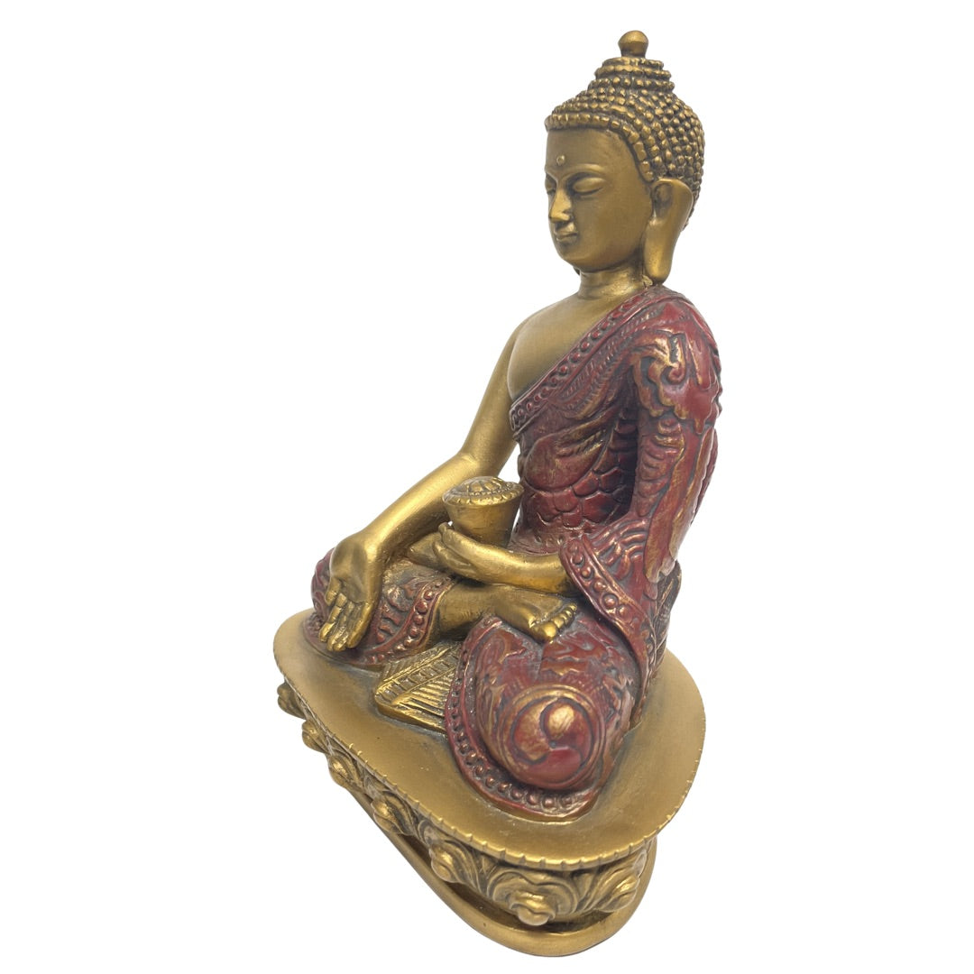 Side view of the Nepali style Buddha