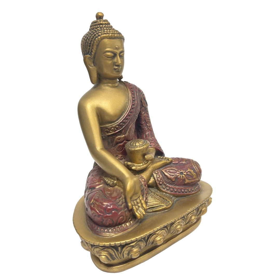 Side view of the Nepali style Buddha