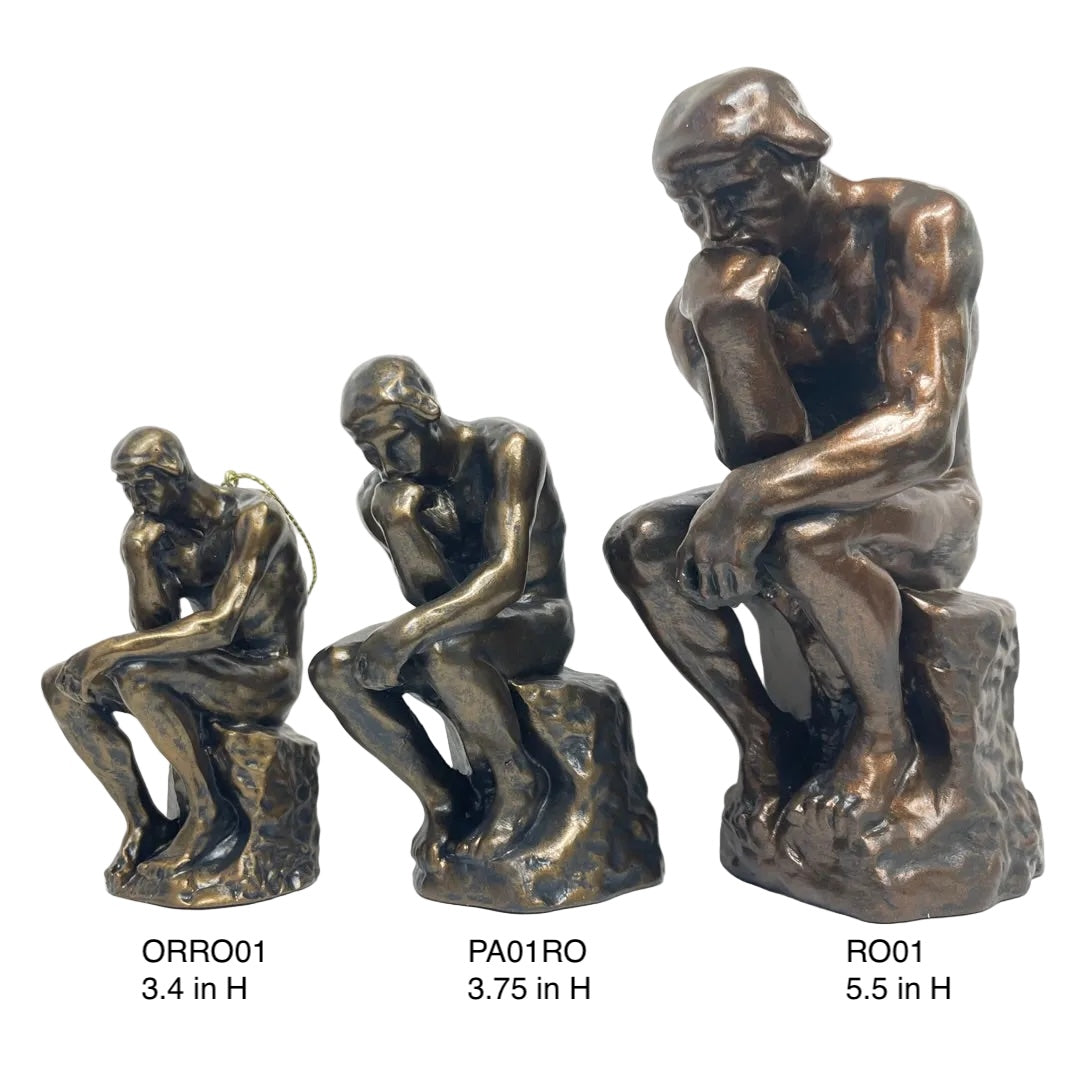 Rodin Thinker Ornament, Auguste Rodin