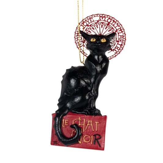 Le Chat Noir Black Cat Ornament, Theophile-Alexandre Steinlen