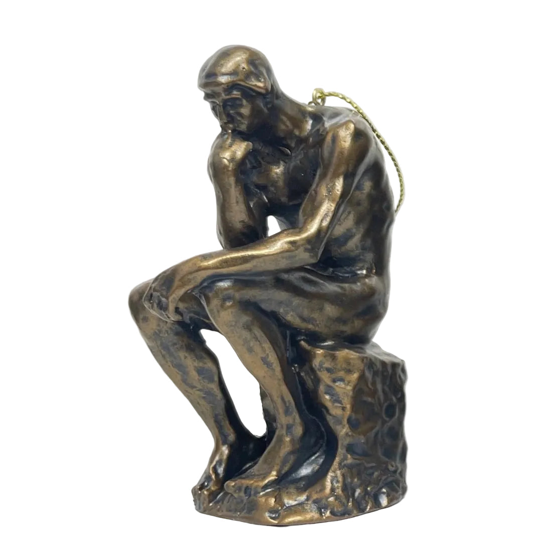 Rodin Thinker Ornament, Auguste Rodin