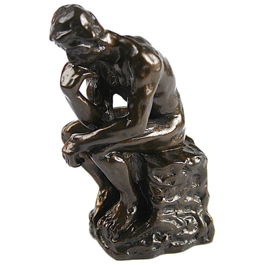 Miniature Rodin The Thinker museum replica figurine by Parastone.