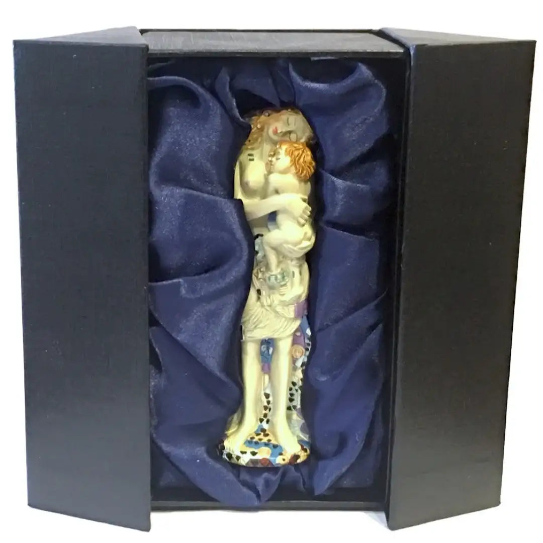Gustav Klimt Three Ages of Woman mini statue pocket art in Gift Box