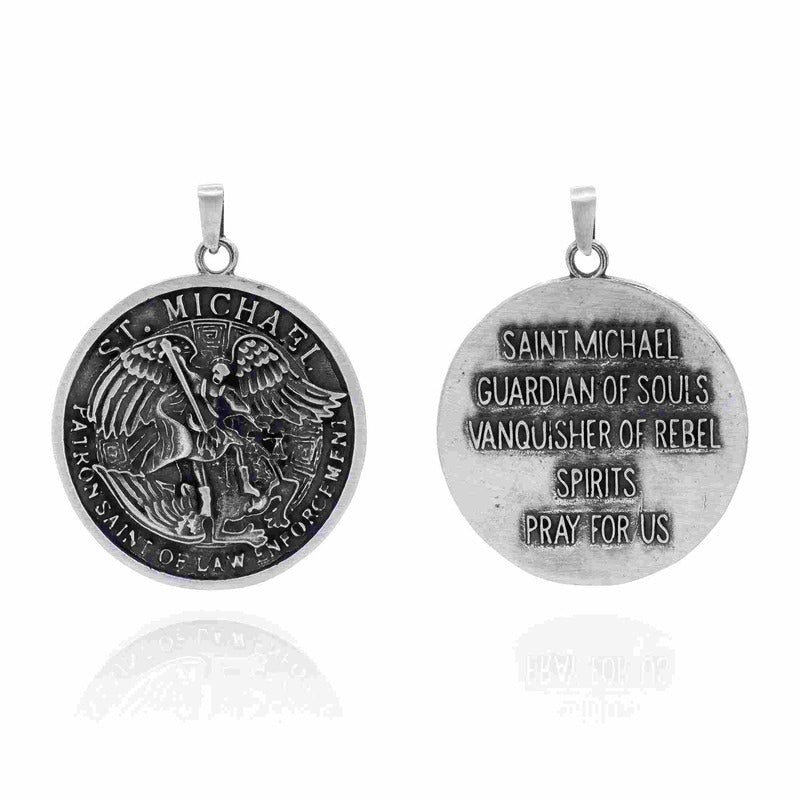 Police Officer Award Medal front and back