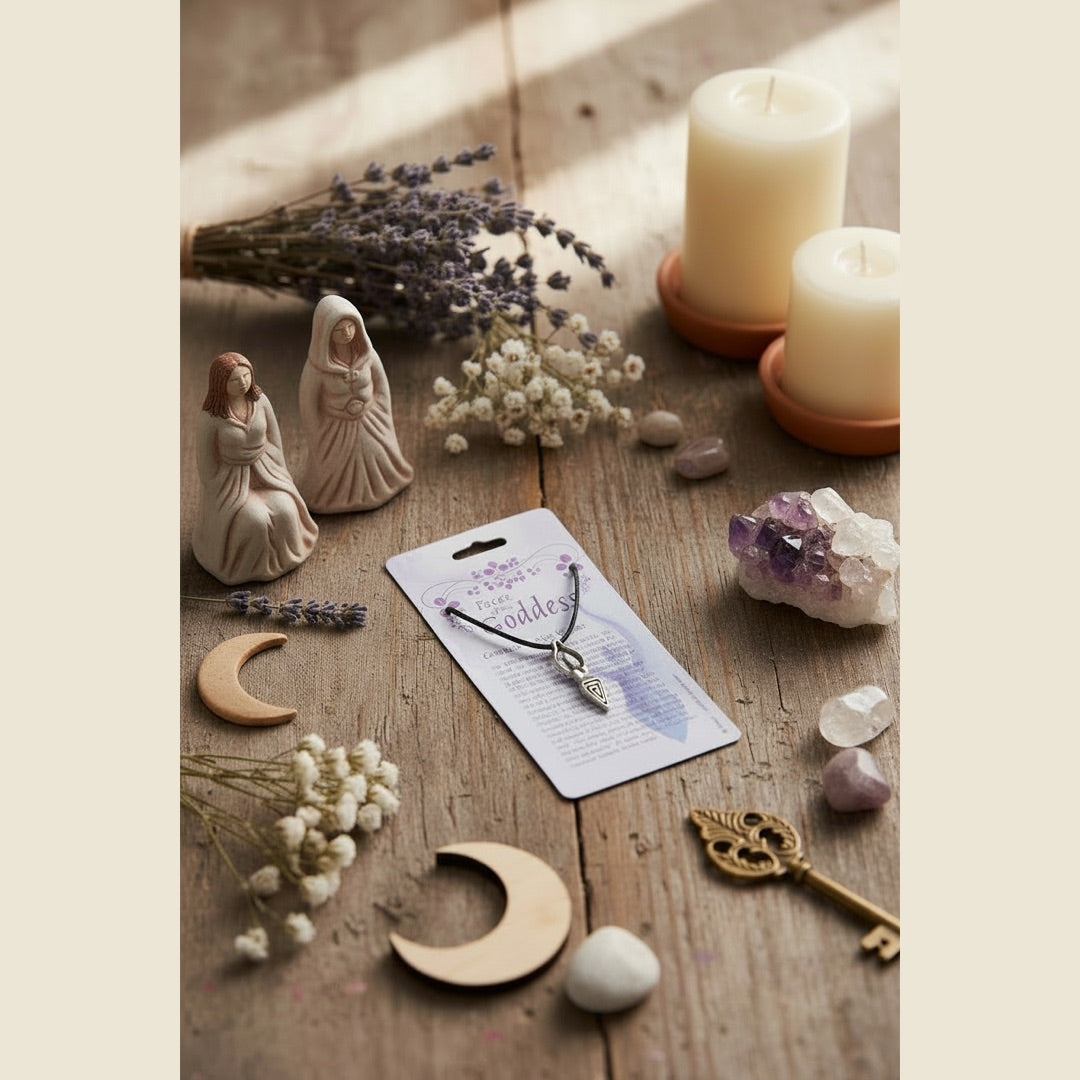 drawing down the moon goddess of womb pendant necklace near mother goddess items