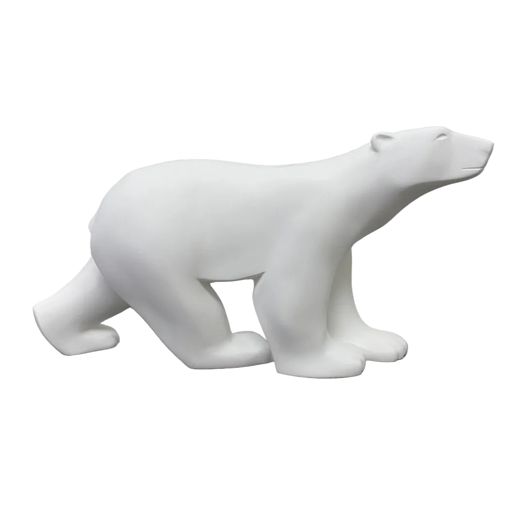 Polar Bear in Stride (L’Ours Blanc) – François Pompon Sculpture (Parastone)