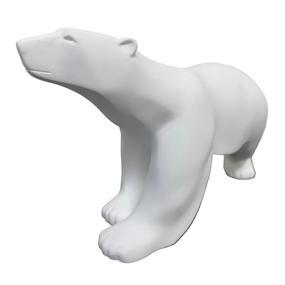 Polar Bear in Stride (L’Ours Blanc) – François Pompon Sculpture (Parastone)