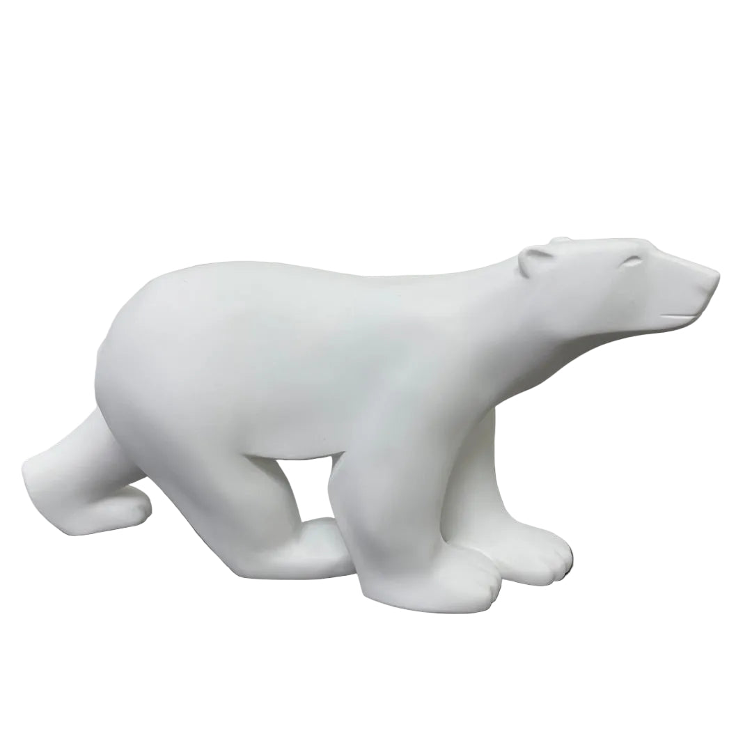 Polar Bear in Stride (L’Ours Blanc) – François Pompon Sculpture (Parastone)