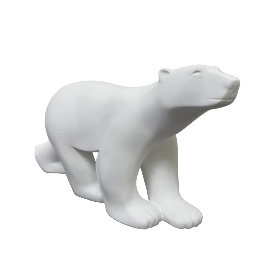 Polar Bear in Stride (L’Ours Blanc) – François Pompon Sculpture (Parastone)