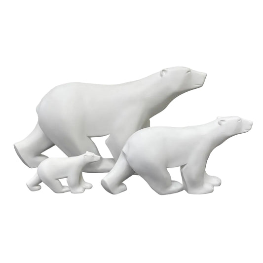 Pompon Polar Bear statues by Parastone, various sizes