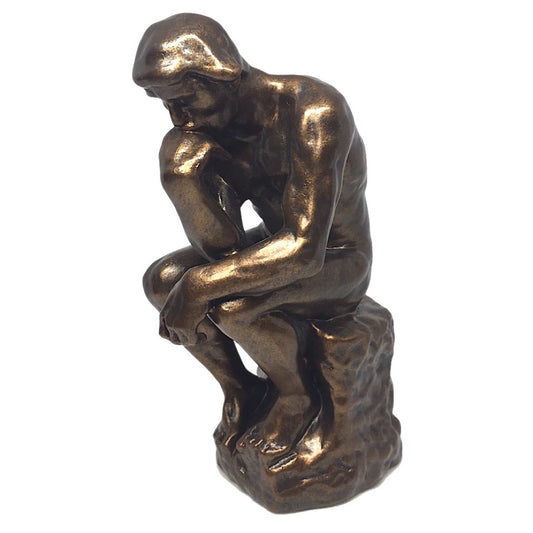 Rodin Thinker as Desk size or paperweight museum replica