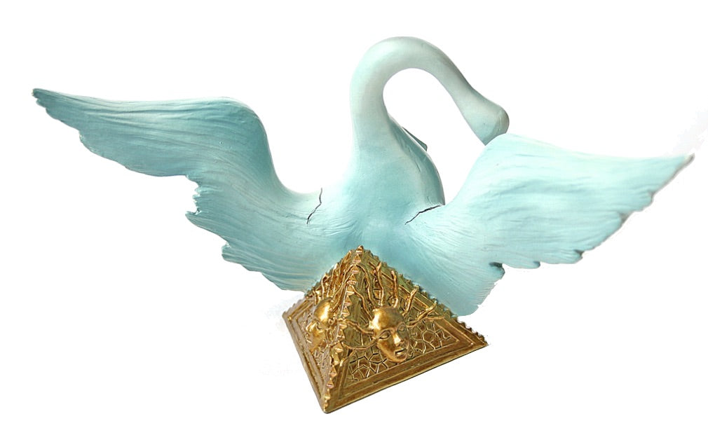 Dali Fantasy Swan Statue Bacchanale Ballet Surrealism by Salvador Dali 7W - Museumize.com
