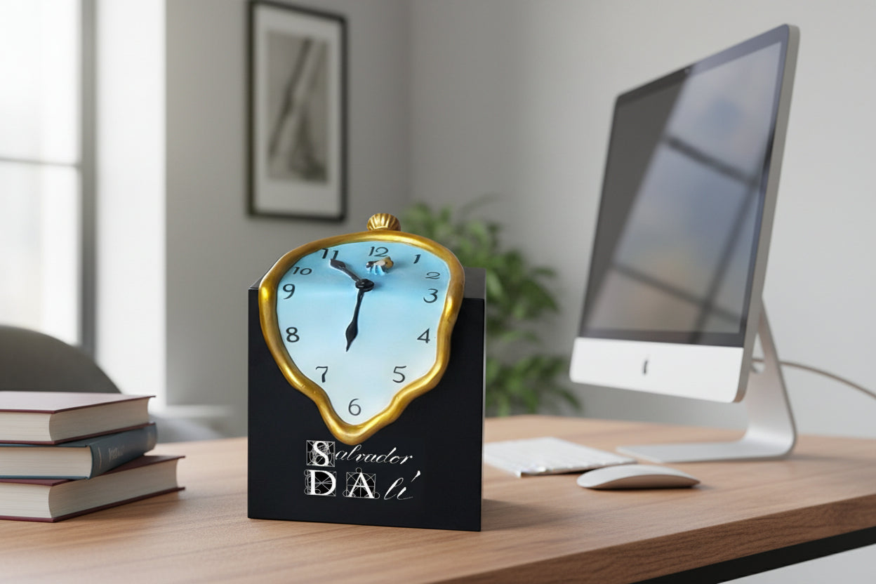 Melting time clock from Persistence of Memory by Dali, Parastone Museum