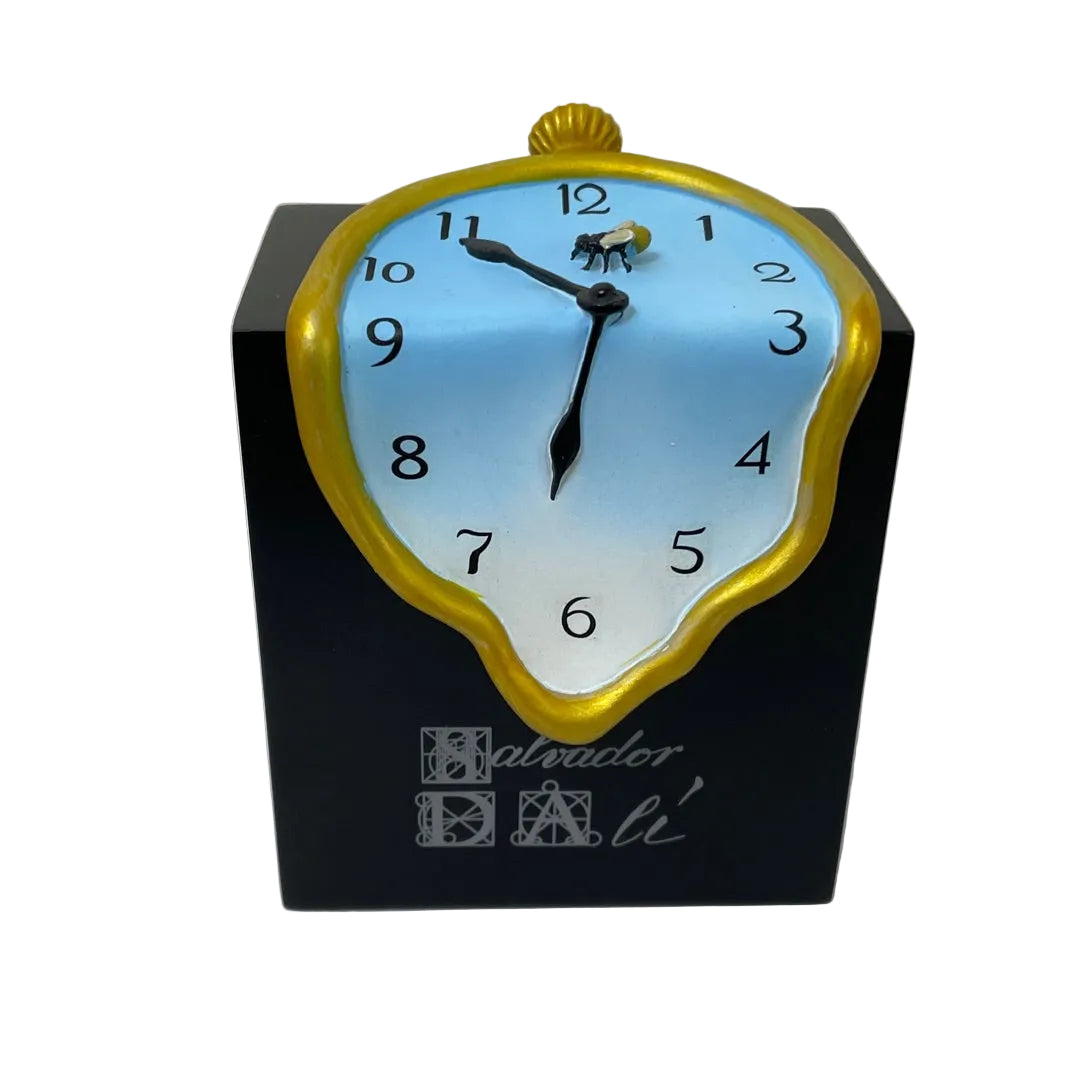 Salvador Dalí, Melting Clock Persistence of Memory Figurine with Stand SD16