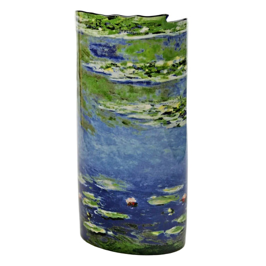 Vase with a design inspired by Monet's 'Water Lilies' painting