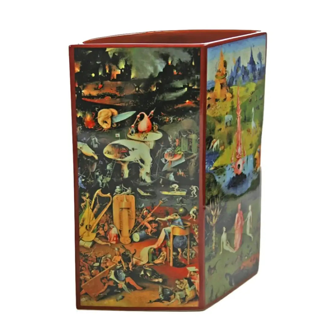 Tree Man Devil Night Chair Ear with Knife Bosch Heaven, Earth, and Hell vase