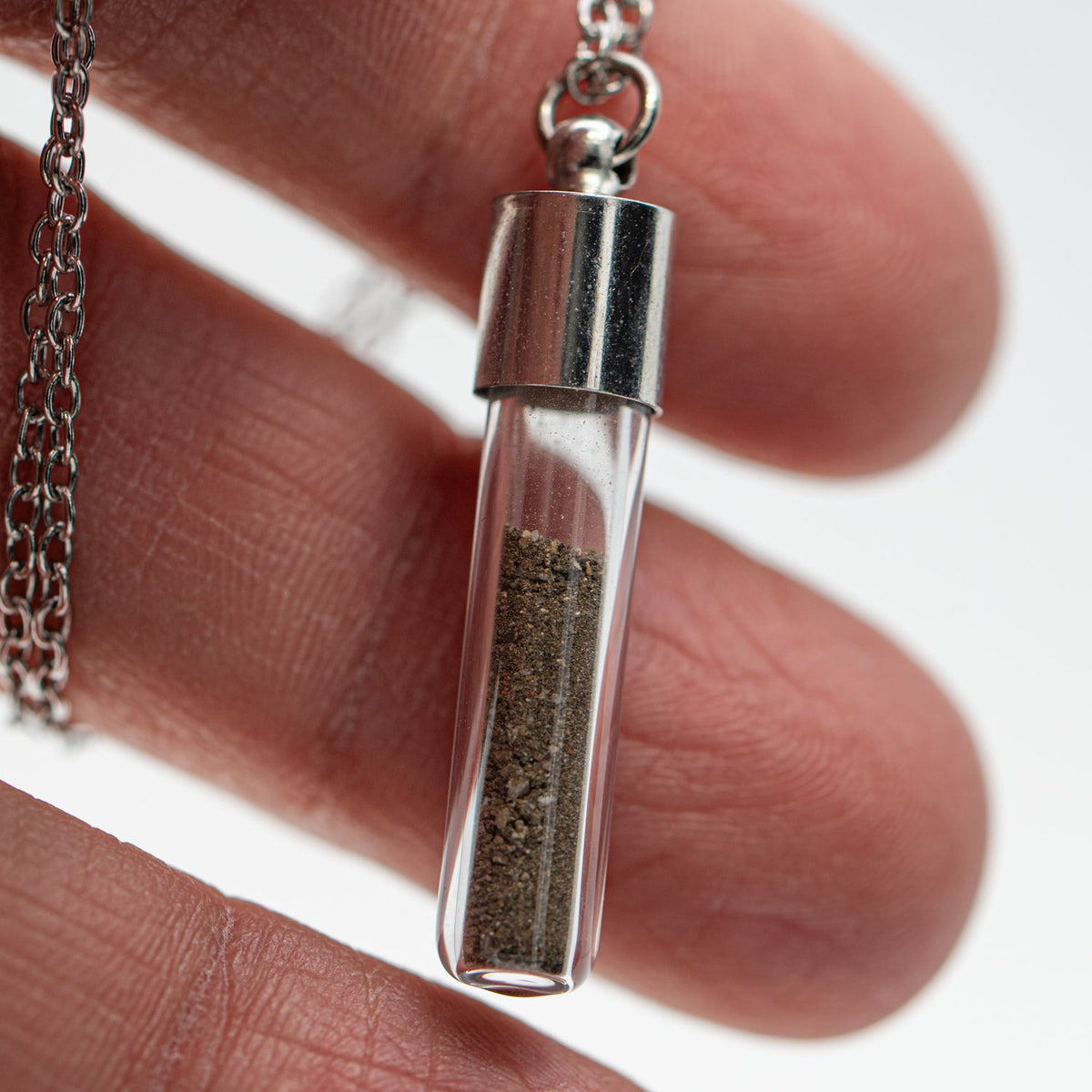 Dracula Soil Vial Necklace