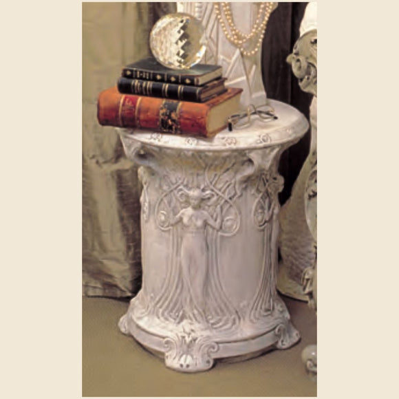 Museumize:Art Nouveau Maidens with Vines Side End Table Base 18H