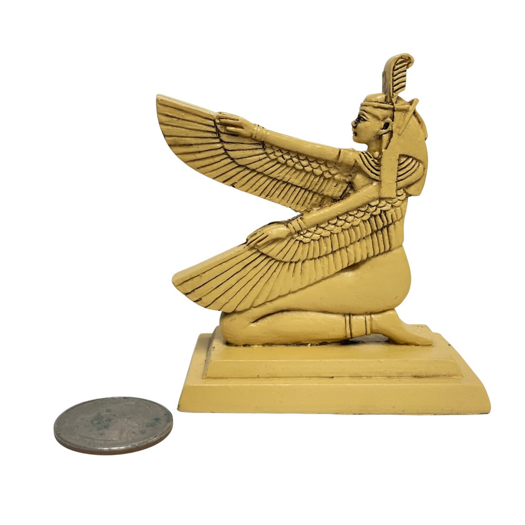 Maat Statue Miniature, Egyptian Goddess of Truth and Balance