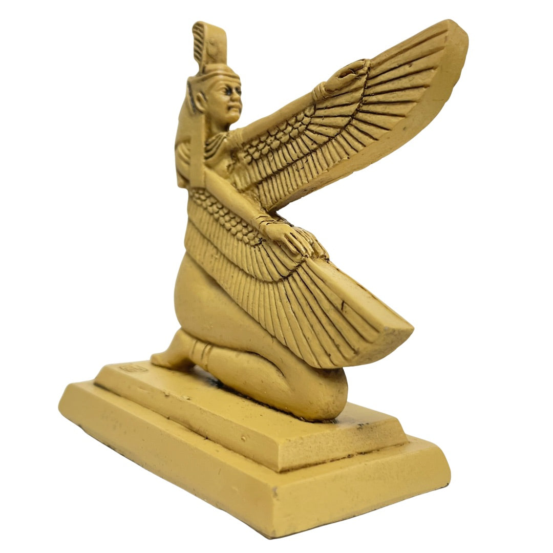 Maat Statue Miniature, Egyptian Goddess of Truth and Balance