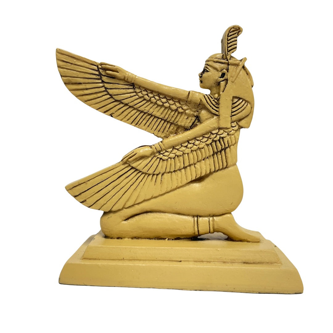 Maat Statue Miniature, Egyptian Goddess of Truth and Balance