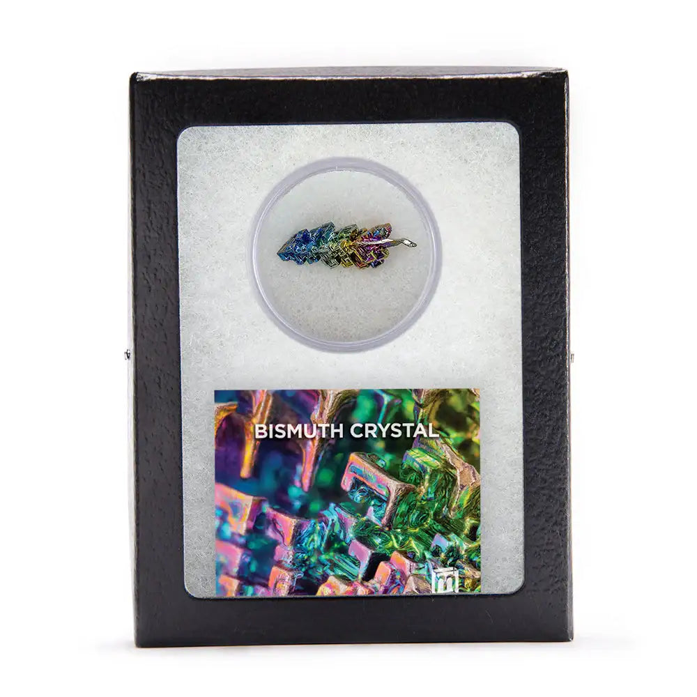 Bismuth Crystal with Iridescent Oxide