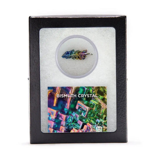 Bismuth Crystal with Iridescent Oxide