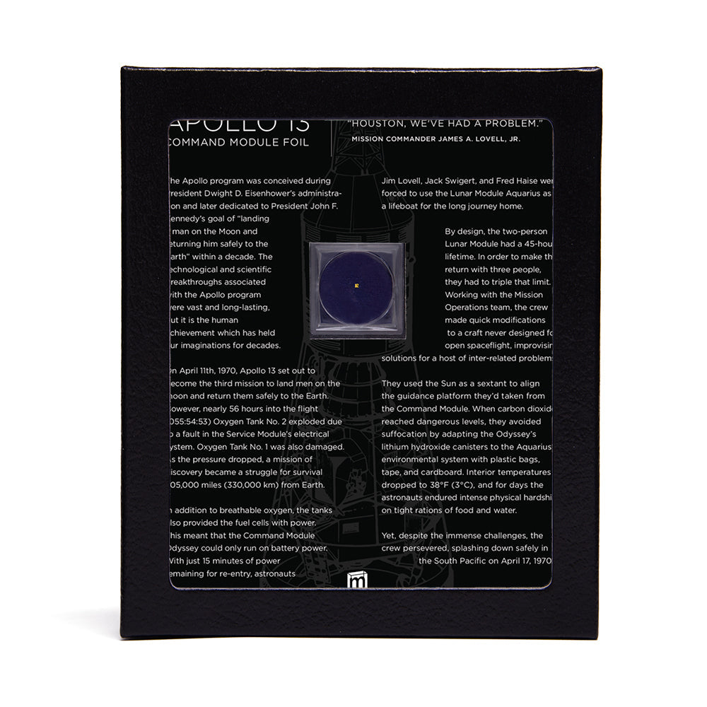Apollo 13 Command Module Foil Actual Artifact | Real Stuff