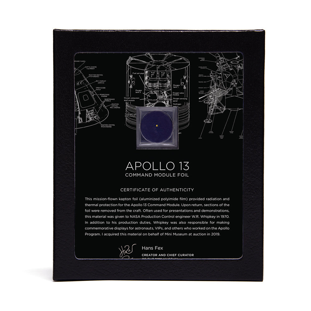 Apollo 13 Command Module Foil Actual Artifact | Real Stuff