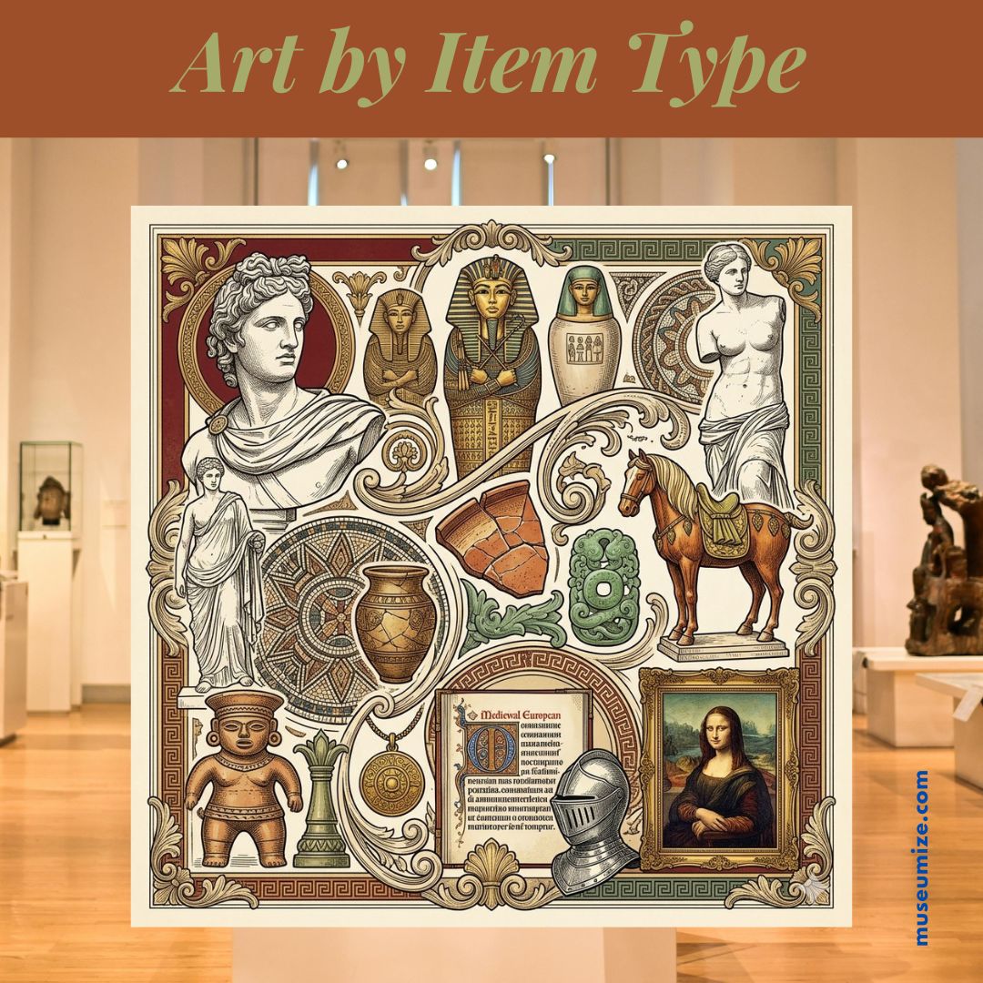 Types of Art Sold at a Museum Store