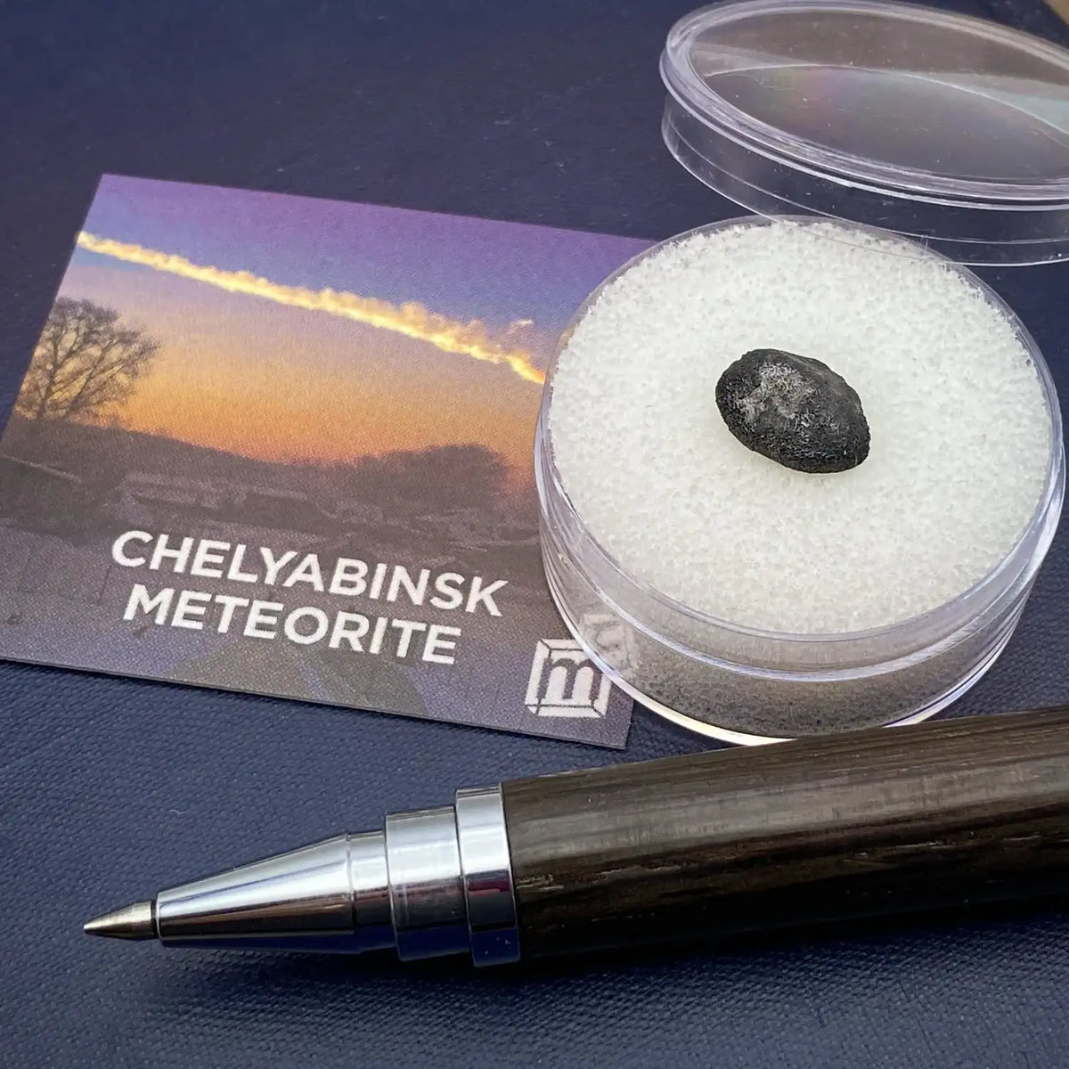 Meteorite Riker Box Chelyabinsk Meteorite - Classic Riker Box Specimens – Museumize.com