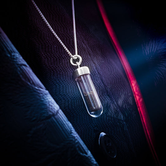 Dracula Soil Vial Necklace