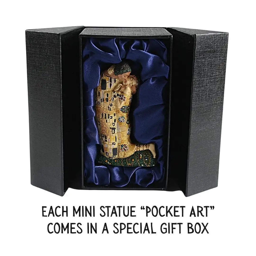 Rodin The Kiss Miniature Statue | Pocket Art Lovers Sculpture
